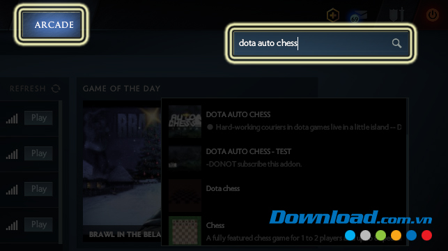 Tìm kiếm Dota Auto Chess 