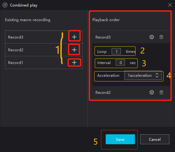 Thêm các bản ghi hiện có vào NoxPlayer