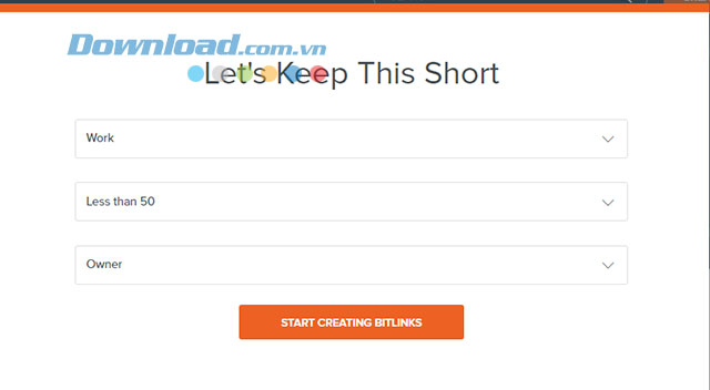 Mục đích và quy mô công việc của người dùng