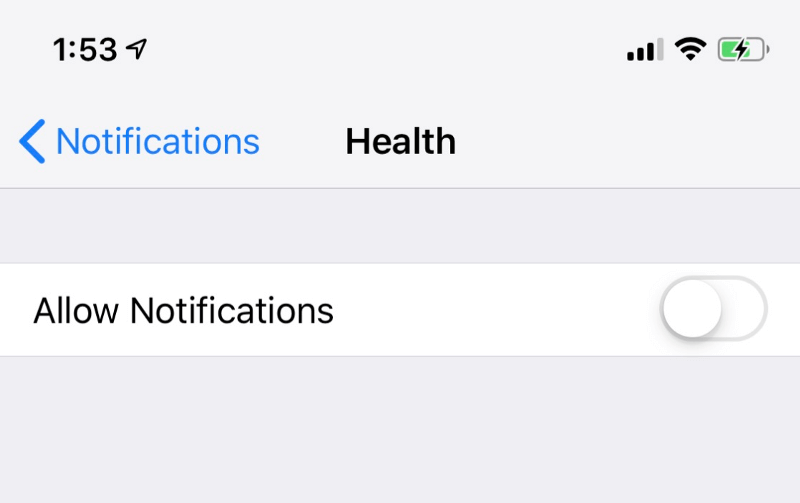 Tắt thông báo ứng dụng không cần thiết