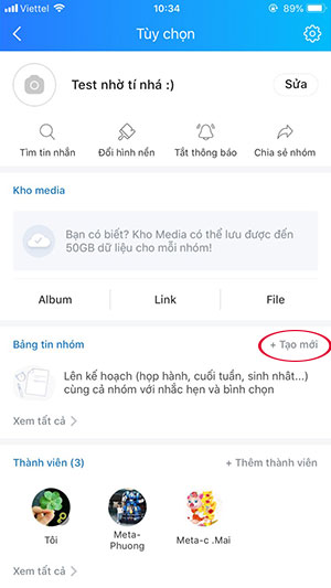 Cửa sổ tùy chọn
