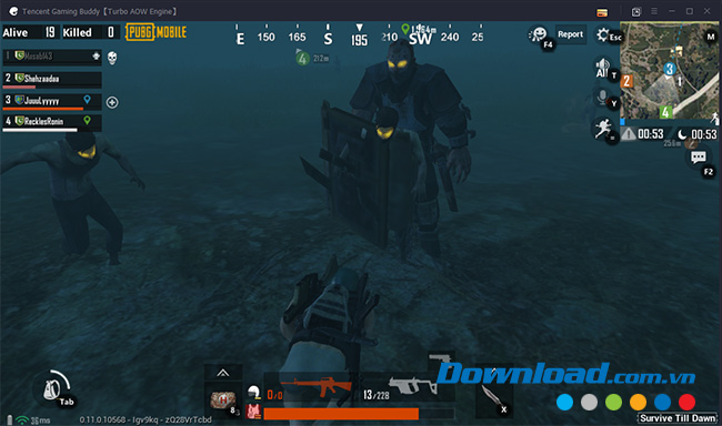 Các zombie cầm khiên