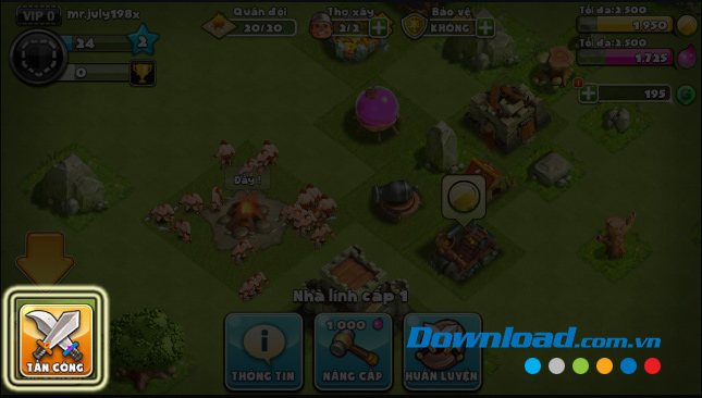 Tấn công đối phương