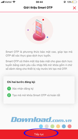 Giới thiệu Smart OTP Techcombank
