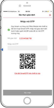 Nhập mã OTP
