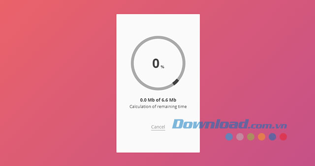 Quá trình upload file chia sẻ