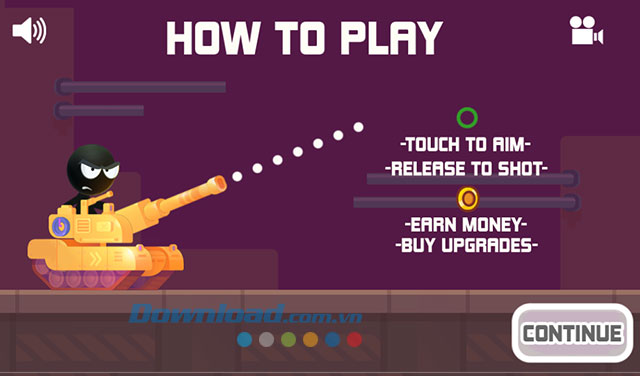 Hướng dẫn điều khiển game Tanks Stars trên máy tính