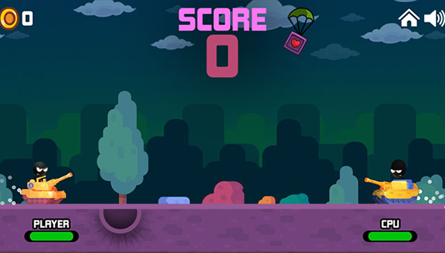 Bắt đầu tham gia bắn tăng