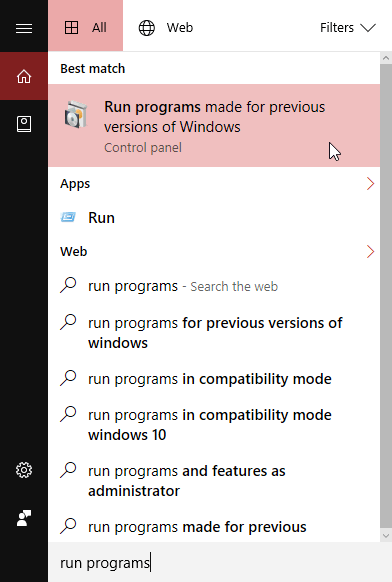 Khắc phục lỗi tương thích trên Windows 10