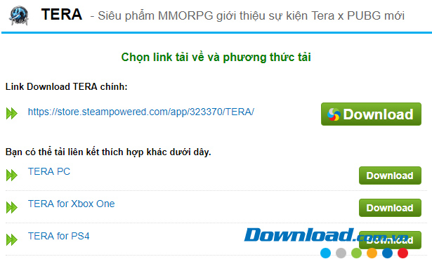 Nhấn vào Download