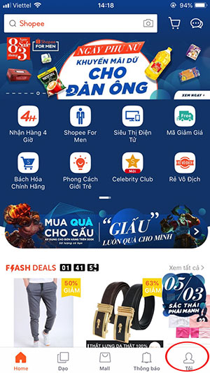 Mua sắm online