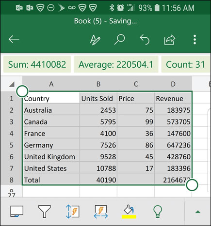 Hoàn tất chuyển đổi file ảnh sang excel