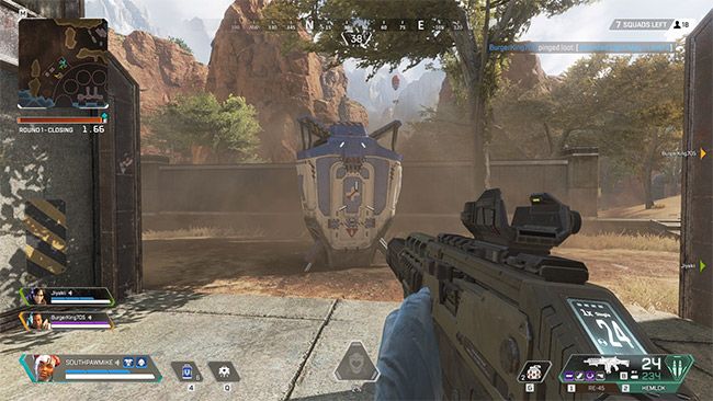 Nhặt đồ khi chơi