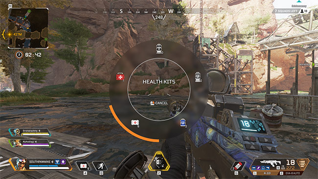 Sử dụng Menu hồi phục