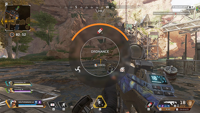 Ping cho đồng đội