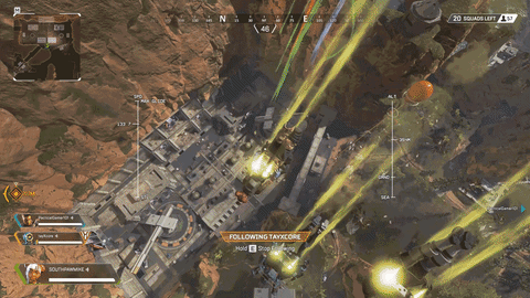 Chọn địa điểm nhảy xuống khi chơi Apex Legends