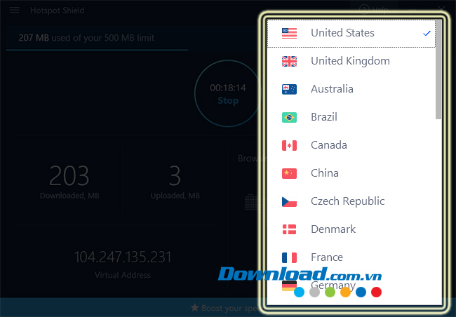 Danh sách Quốc gia