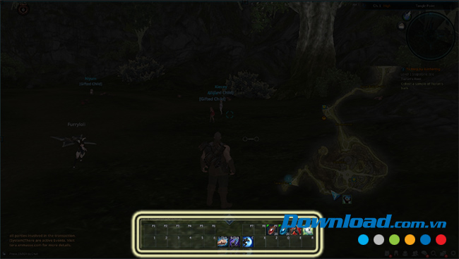 Hệ kỹ năng của nhân vật trong TERA