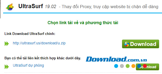Chọn vào Download