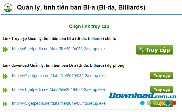 Chọn vào đường dẫn