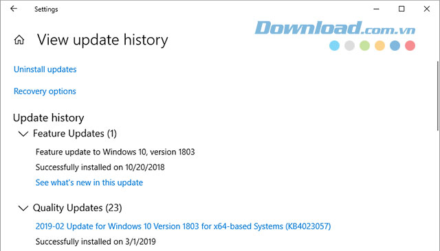 Vì sao Windows 10 thường xuyên phải update?