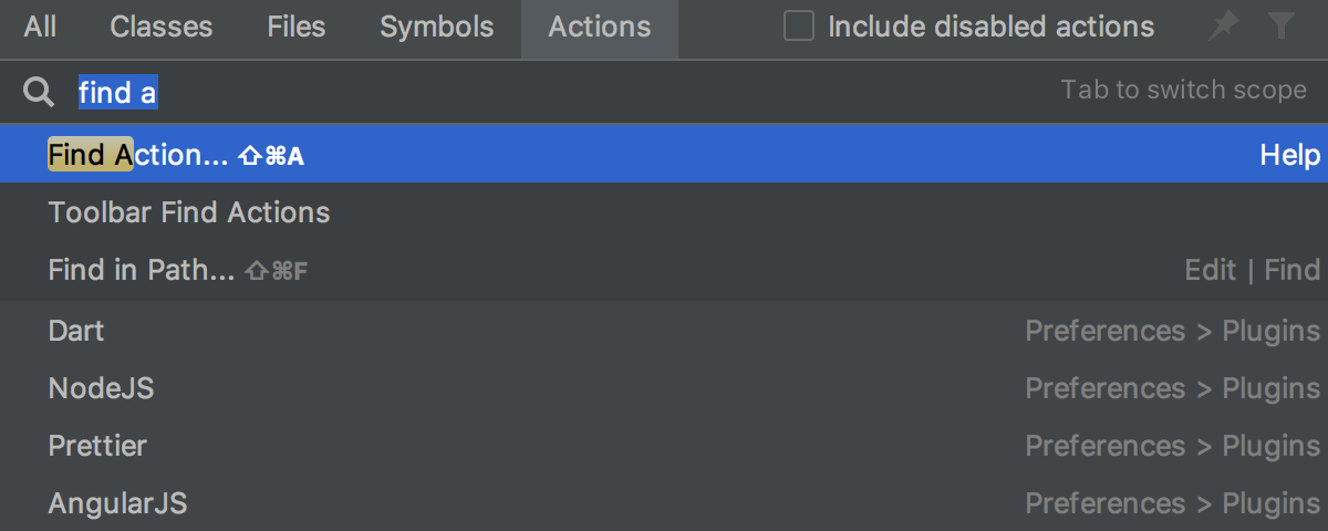 WebStorm hỗ trợ các phím tắt thao tác nhanh