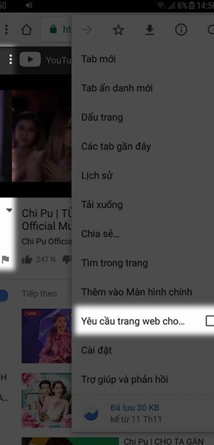 Xem với chế độ web