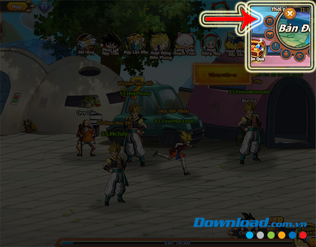 Biểu tượng đổi quà tân thủ