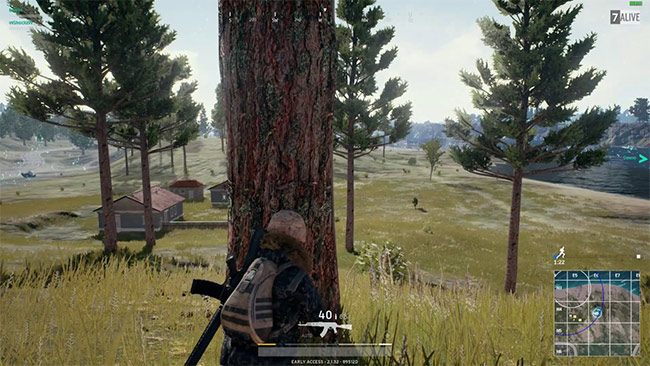 Ẩn nấp khi chơi PUBG