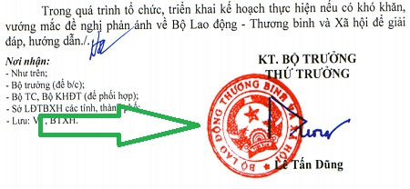 Cách đóng dấu văn bản đúng luật Quy định đóng dấu văn bản theo Nghị định 30/2020/NĐ-CP