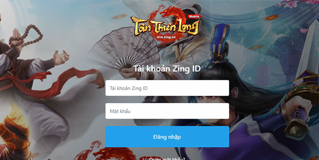 Đăng nhập tài khoản Zing ID