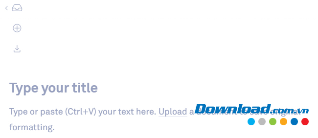 Thêm văn bản mới