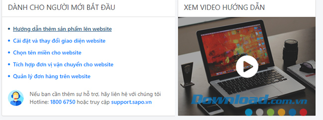 Hướng dẫn sử dụng Sapo Social