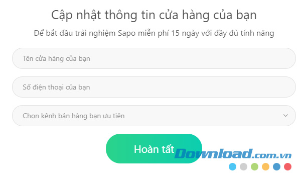 Dùng tài khoản Google