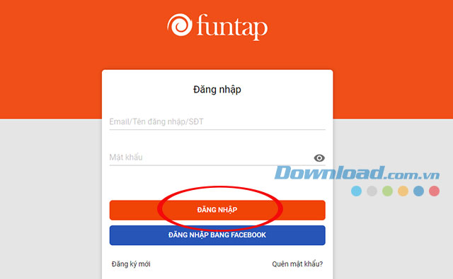 Đăng nhập hệ thống