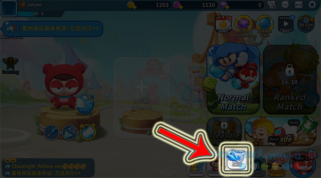 Kỹ năng nhân vật 