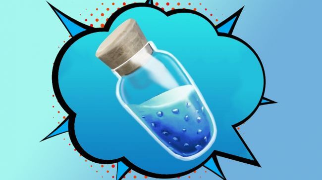 Uống thuốc tạo giáp trong Fortnite