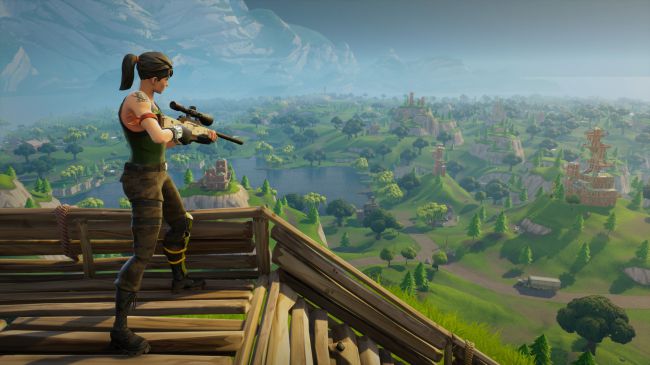 Cố gắng tới vị trí cao hơn trong Fortnite