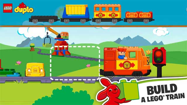 Lắp ráp đoàn tàu hỏa của riêng mình trong thế giới LEGO DUPLO Train