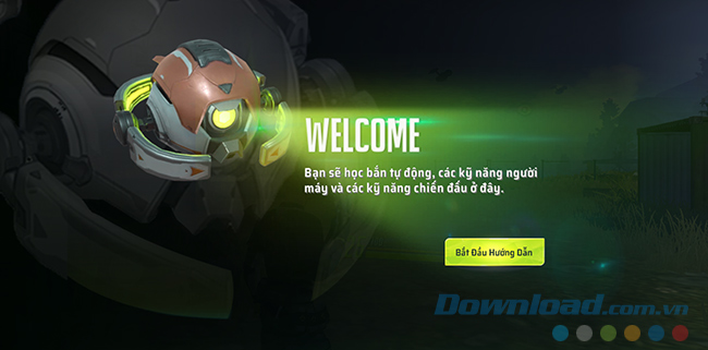 Bắt đầu vào hướng dẫn chơi Cyber Hunter