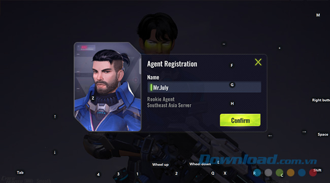 Đặt tên cho nhân vật