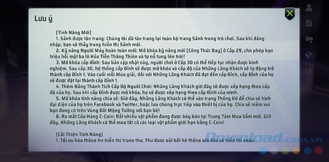 Thể lệ trò chơi 