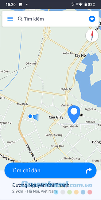 Tìm kiếm địa điểm