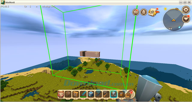 Khung chế tạo vật phẩm bàn thu nhỏ đồ vật