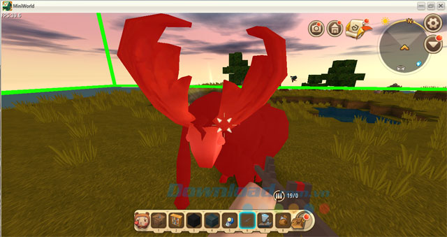 Súng hoạt động