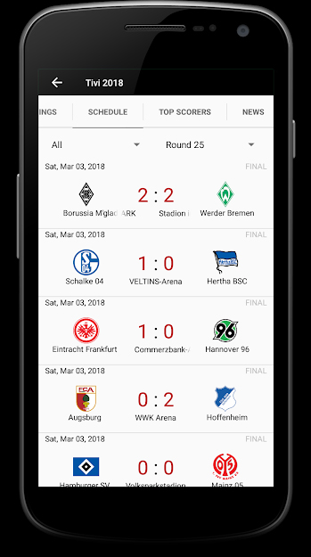 Kết quả bóng đá trên /data/image/2019/04/08/LiveScore-2.jpg