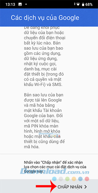 Chấp nhận điều kiện