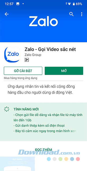 Tải ứng dụng từ CH Play