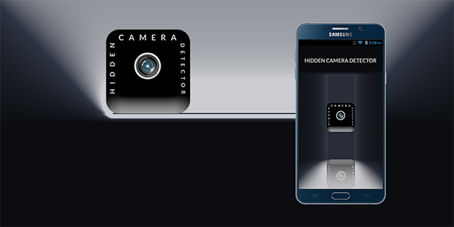 Sử dụng ứng dụng phát hiện camera quay trộm