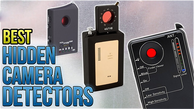 Sử dụng thiết bị dò camera ẩn chuyên dụng